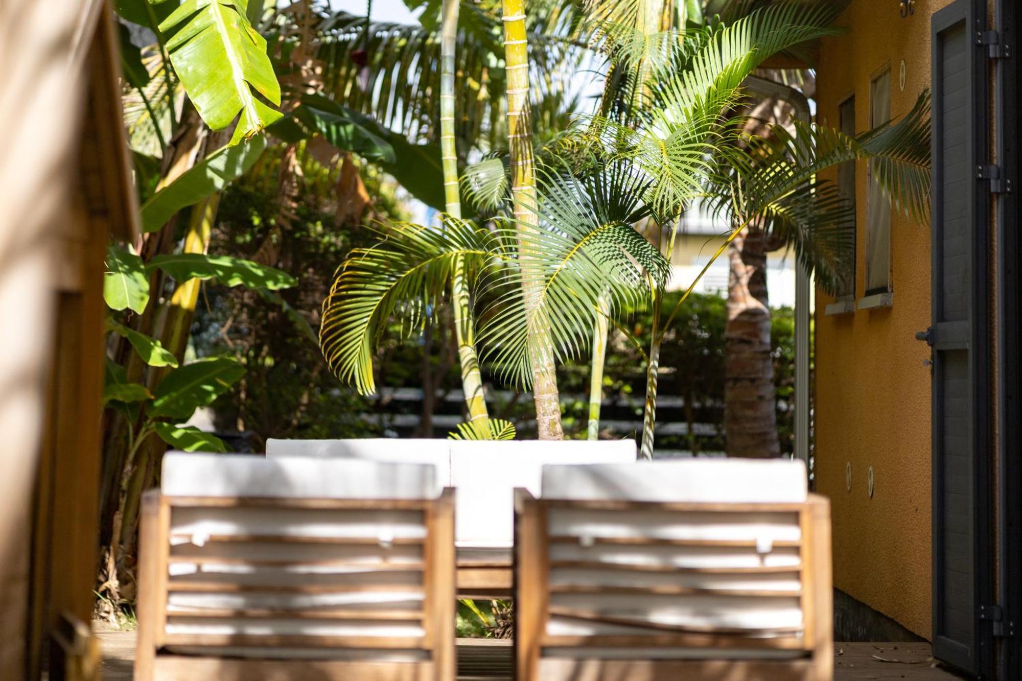 Villa Cactus Avec Piscine Et Vue Mer La Saline Le Bains Luaran gambar
